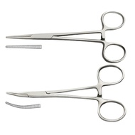 Fish Fishing Hemostatic Forceps Hook Removal Forceps Elbow Straight Head Pet Ear Plucking Forceps Do
