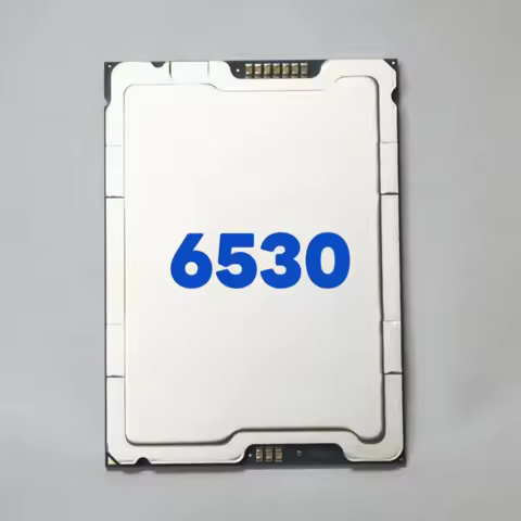 Xeon 6530 CPU 32 Cores 64 Threads 2.6GHz Base Frequency 250W TDP For Advanced Server Computational S
