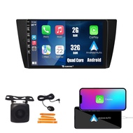 CarPlay Android Auto Navigation Stereo GPS Radio 9" IPS Touchscreen Headunit Tablet Pad Media Player