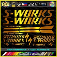 ♞,♘SWORKS DECALS Road Bike MTB Decals Sticker MORE COLORS