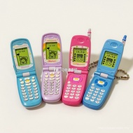 Genuine Bulk Capsule Toy Mail Keitai Retro Foldable Flip Miniature Mobile Phone Model Charm 0WDK