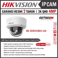 IP Camera HIKVISION DS-2CD1143G2-LIU 4MP Audio Dual Light PoE Dome Camera