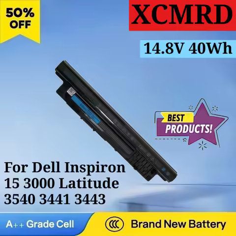 New 14.8V 40Wh XCMRD/11.1V 65Wh MR90Y Battery for Dell Inspiron 15 3000 Latitude 3540 3441 3443 3442