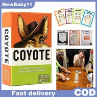 NY Coyote Game, Coyote Party Card Game, Meet The Action-Paed Card Game Full Of High Fives And Havoc,