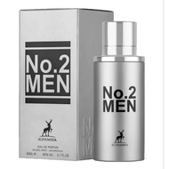 No. 2 Men Maison Alhambra EDP 80ml ( Dupe CH 212 Men NYC) NIB
