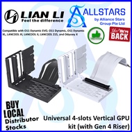 (ALLSTARS : DIY PROMO) Lian Li Universal 4-Slots Vertical GPU Kit (with Gen 4 Riser)