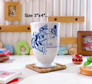 002-Mickey Mouse.มิกกี้เม้าท์ ของแท้ จากญี่ปุ่น(No box) แก้วเซรามิค แก้วมิกกี้ แก้วชา  ขนาด 3 x 4 นิ