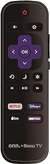 OEM Replacement Remote Control Compatible with All ONN. Roku TV Smart 4K Ultra HDTV 【Only Works with Onn. Roku TV, Not for Roku Stick and Roku Box】 (Netflix/Disney Plus/Apple TV+ /HBO Max)