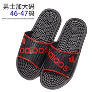 Slipper Men Big Size 38-47 Home Bathroom Breathable Thick Bottom Massage Selipar Lelaki Big Size