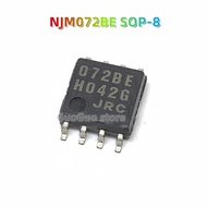 5ชิ้น NJM072BE SOP-8 072BE ชิปเครื่องขยายเสียงปฏิบัติการ SMD SOP8 JRC072BE ของแท้ใหม่