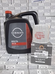 ชุดถ่ายน้ำมันเครื่องดีเซลกึ่งสังเคราะห์ 5W-30 CF-4 ขนาด 6 ลิตร