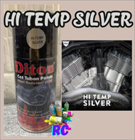 Cat silver 150ml DITON Knalpot silver Anti Panas pilok htss HiTemp Hi Temp Silver Perak