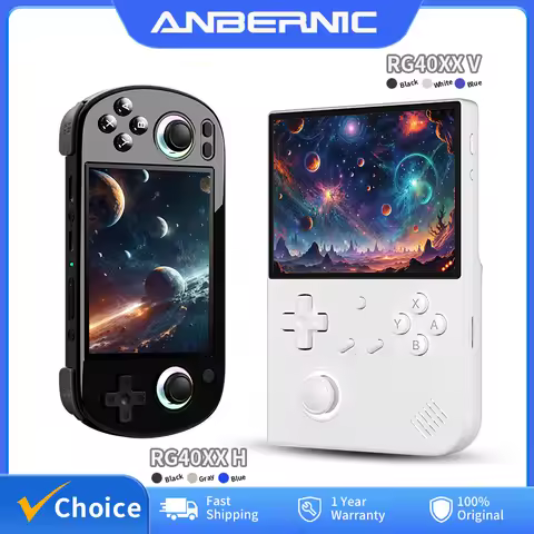 Anbernic RG 40XXV RG40XX H RG40XXV Handheld Game Console Linux 64-bit RGB Joystick Retro Player Supp
