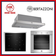 (HOB + HOOD + OVEN) Bertazzoni P603IC 1B2NEE Induction Hob + Bertazzoni K60TELXA Telescopic Hood + B