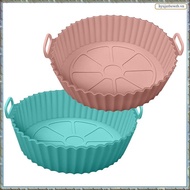 Silicone Pot Round Air Fryer Basket Accessories, Fits 3QT - 5QT Air Fryer