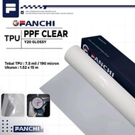 152Cm FANCHI PPF TPU-Y20 Paint Protection Film Glossy 7.5 MIL 152CM METERAN