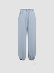 Cider Drawstring High Waist Jogger Pants