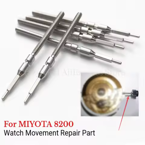 1/3/5/10Pc Movement Winding Stem for Citizen for MIYOTA 8200 Watch Movement Repair Part Connecting S