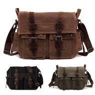 AUGUR Quality Men Messenger Bag Man Crossbody Bag Sling bag Men Beg Silang Lelaki Canvas Beg Sandang