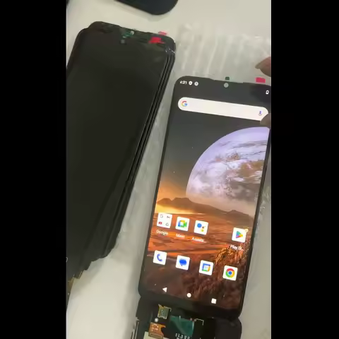 For ZTE Blade A72 4G LCD Display with Frame Touch Screen Digitizer Assembly For ZTE Blade A72s Repla