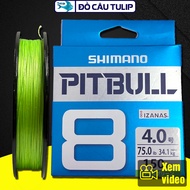Dây Dù Câu Cá SHIMANO PITBULL X8 CAO CẤP (150 Mét) - Dây Dù Câu Cá Siêu Bền  Dây Dù Câu Lure  Dây Dù