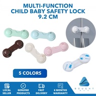jw016Multi-function Child Baby Safety Lock Cupboard Cabinet Door Drawer Security Lock Non Adjustable Childproof Reliable