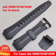 Silicone Strap for G-shock AQ-160W/161W/163W for Casio Watch for Men Women Waterproof Replacement Watchbands