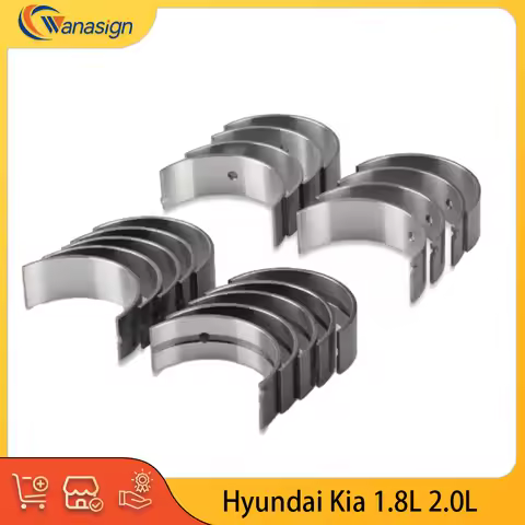 Engine Main Rod Bearings Kit for Hyundai KIA 1.8L 2.0L L4 16V GAS 1.8 2.0 L G4DF G4GF G4GC G4GC-G G4