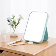 [Square Foldable Makeup Mirror] Mirror Desktop Small Square Girl Table