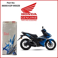 SM Stripe Set Candy Caribbean Blue Sea ( 86000-K2P-M50ZB )  RSX 💯 Honda Original Ready Stock