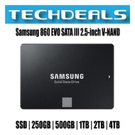 Samsung 860 EVO SATA III 2.5-inch V-NAND Solid State Drive  | 250GB | 500GB | 1TB