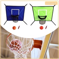 [Tachiuwa] Mini Trampoline Basketball Hoop Easy to Assemble for Kids Adults Kids Trampoline with Bas