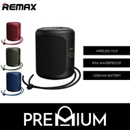 REMAX RB-M56 Deep Bass Warriors Series Outdoor Wireless Bluetooth Portable Audio Speaker compatible with iPhone 13 12 Pro Max Mini 11 Pro Max Xs Xr 8 7 6 6S Plus Samsung S22 S21 S20 Ultra S10 S9 S8 Note 10 9 8 Huawei P30 P20 Mate 20 OPPO Reno Z R17 R15