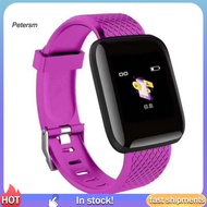 PP   D13 116 Plus 13inch Bluetooth-compatible Blood Pressure Heart Rate Monitor Smart Bracelet