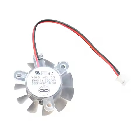 1Pcs Three-hole 6MM Distance 27MM Hole Pitch Silent Transparent Equilateral Hanging Card Fan Blade 1