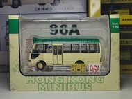 1/64 MODEL1 豐田TOYOTA COASTER香港綠頂小巴模型96A