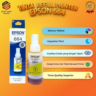 1SET TINTA EPSON 664 FOR INK PRINTER L120 L210 L310 L360(BOTOL BARU)