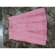 SCHOOL UNIFORM PALDA CHECKERED RED