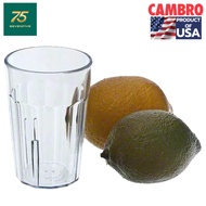 CAMBRO Clear Plastic Glass NEWPORT TUMBLERS CAM1-NT