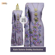 Dobby Exclusive Silk Fabric - Pasang Fabric - Jubah - Baju Kurung