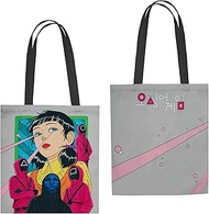 Cinereplicas Squid Game Carry Bag - 42 x 38 cm - Official Licence, Unisex-Adults, Fans of Squid Game