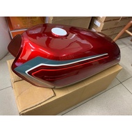 FUEL TANK FOR HONDA GP125 RED STICKER TANAM