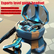 ♥Limit Free Shipping♥ Esports Level Game Headset Wireless Earphones Stereo Surround Sound Quality Blue-tooth Headphones HIFI Dual Dynamic Coi Mic Earb