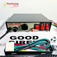 Bộ Còi Hú 12V/24V CJB 200W (9 Chế Độ Âm Thanh) Cho Xe Ưu Tiên