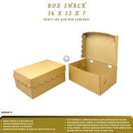 Snack Box 16x12 Box 12x16 Material 200 Gsm (BAR64K14-16X12X7 Cm)