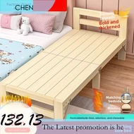 Wood Solid Foldable Bed Single Bed Frame 180Cm Long Other Sizes Can Be Customized Height Customizati