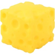Yellow Cheese Squeeze Toy,Soft Novelty ,, Theme Cheese Cubes Squishy ,Suitable for All Ages 1.97 inc
