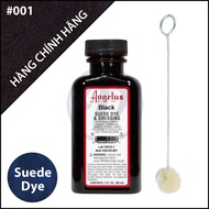 [GENUINE] Black 001 - ANGELUS Suede Dye premium Suede Dye 90ml (3Oz)
