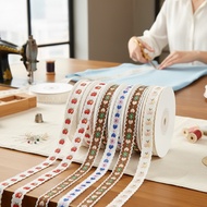 Clothing Lace Accessories Ribbon Ethnic Style Jacquard Edge Strip Belt Luggage Leather Accessories S