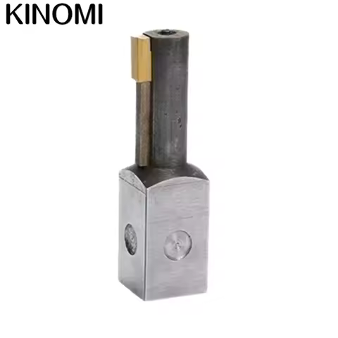 Customized HSS Gear Shaper Slotting Cutter Holder 24x24mm Slotting Keyway Broach Tool Wear-resistant